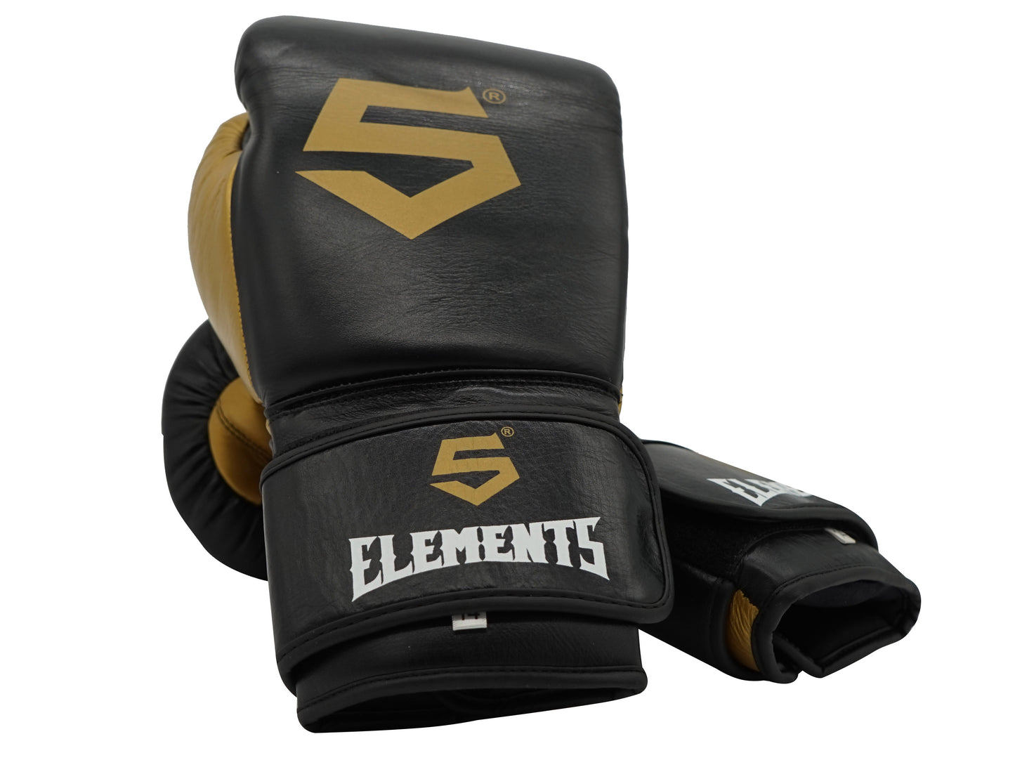 5 Elements Elite Boxhandschuh-Schwarz/Gold