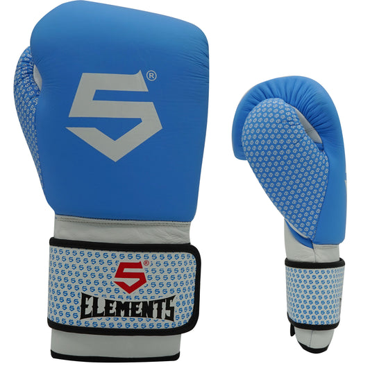 5 Elements Elite Boxhandschuh-Baby blau Edition