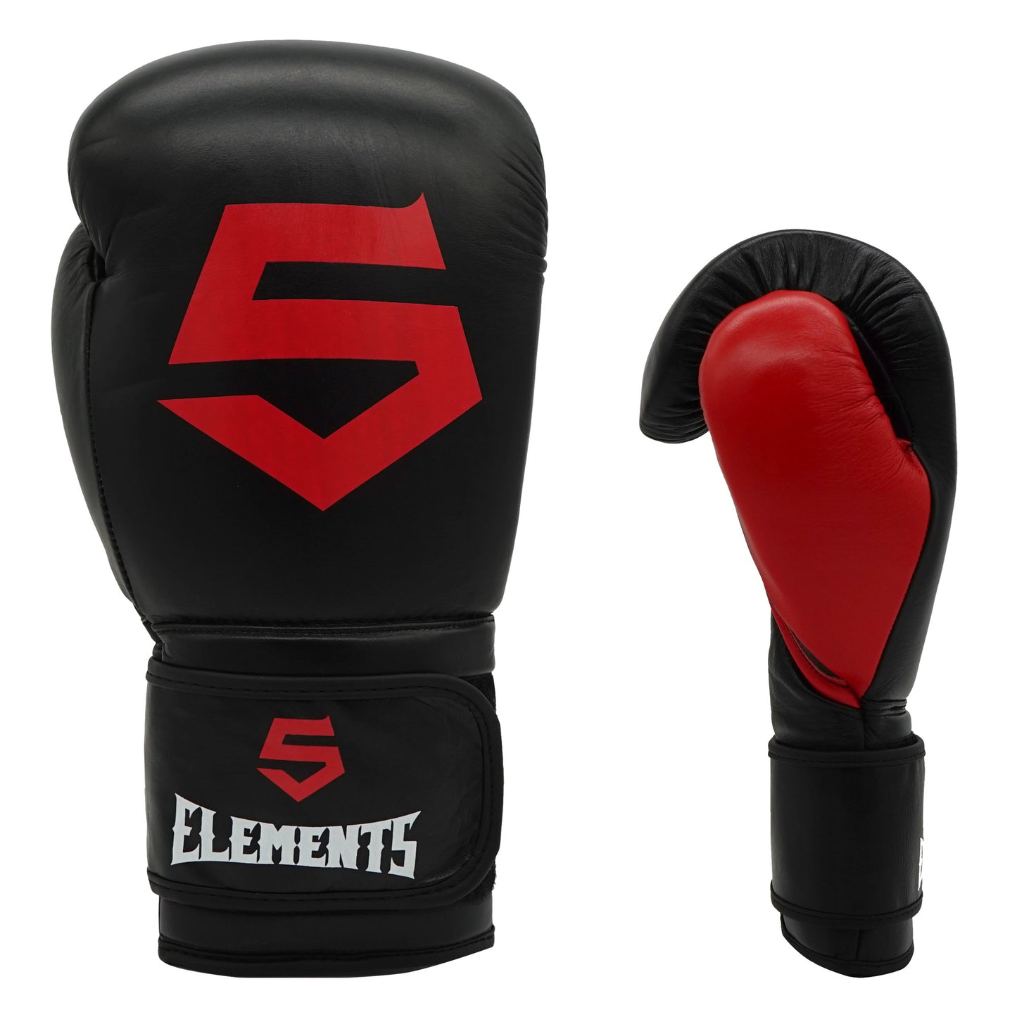 5 Elements Elite Boxhandschuh-Schwarz/Rot